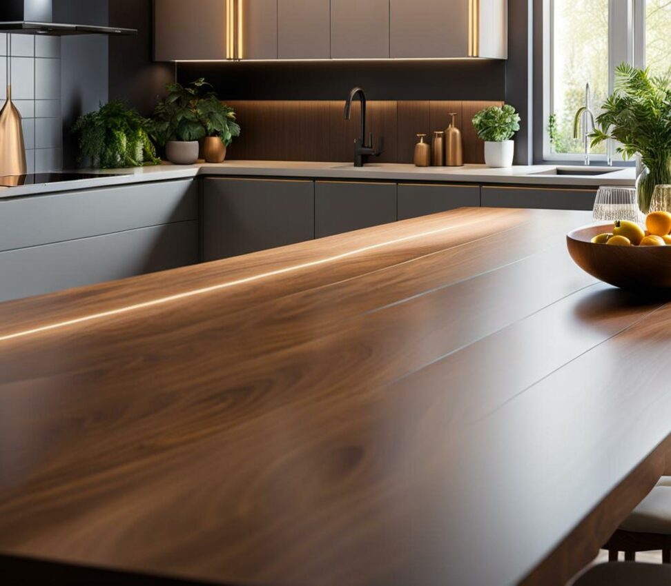 standard kitchen table width