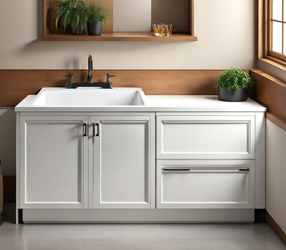42 inch corner sink base cabinet