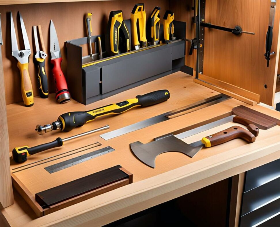 tools needed for cabinet making