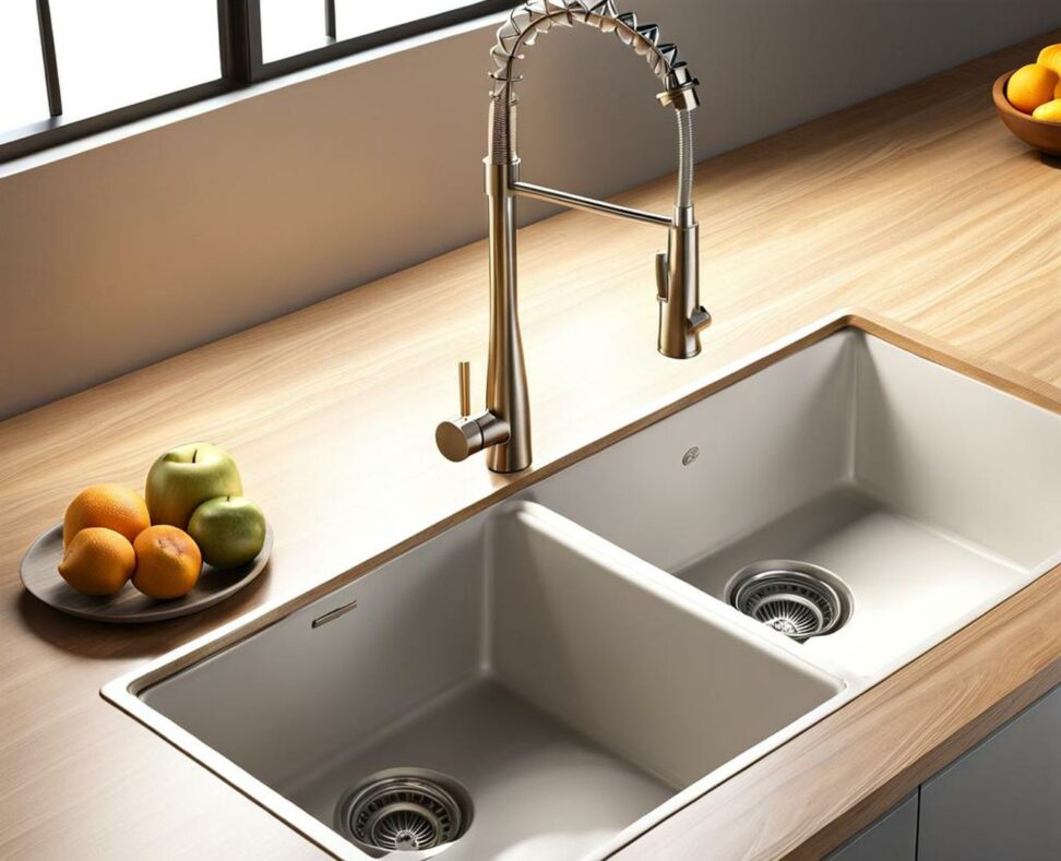ceramic sink vs stainless steel