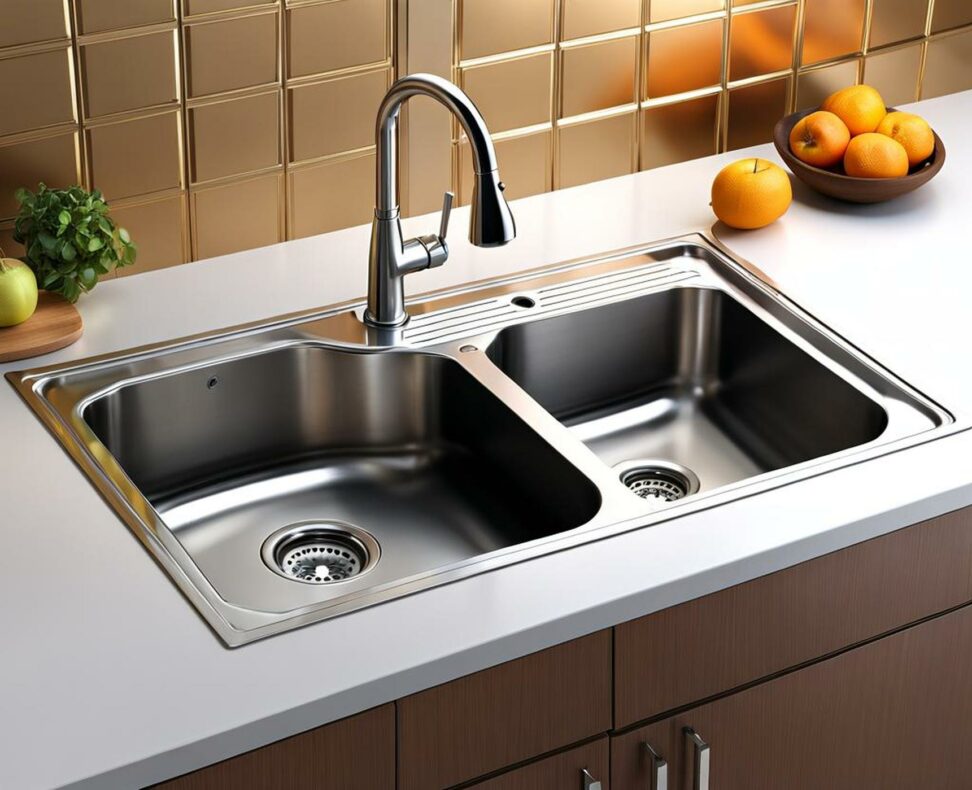 kitchen sink drain 1 1/2 or 2